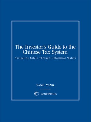 cover image of The Investor’s Guide to the Chinese Tax System